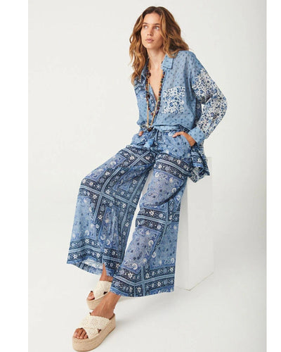 SPELL Clothing XS Sunshine Bandit Wide Leg Pant
