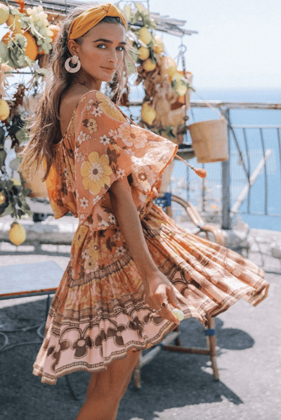 Spell & The Gypsy Collective Clothing XXS Floral Mini Dress