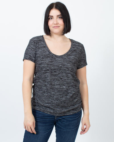 Splendid Clothing Medium Dark Grey Tee