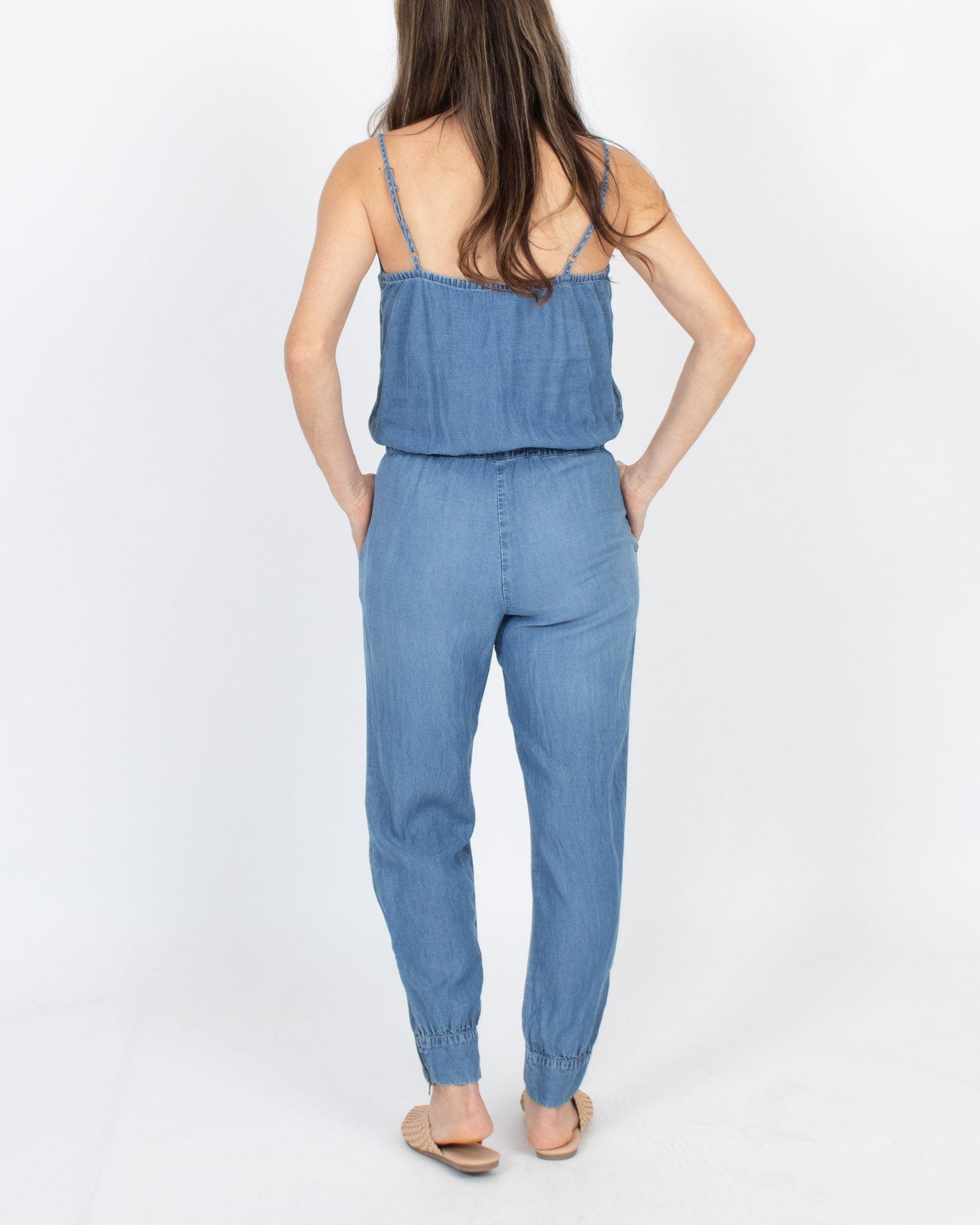 Denim Jumpsuit The Revury