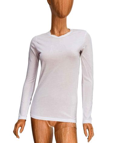 Stateside Clothing Small Fitted Long Sleeve Jersey Crew Neck Tee
