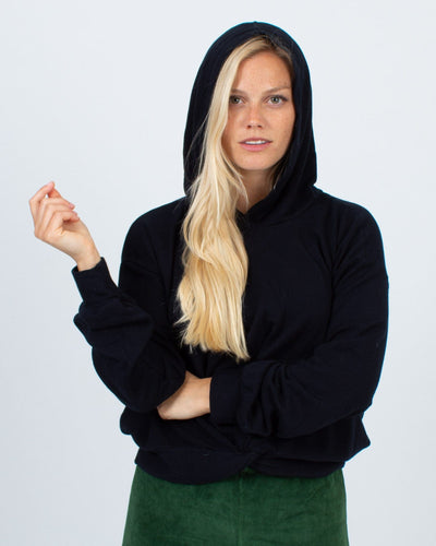 Stateside Clothing Small Knot Front Hoodie