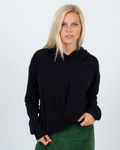 Stateside Clothing Small Knot Front Hoodie