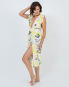 STILL WATER Clothing Small Floral Knee Length Dress