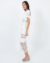 Stone Cold Fox Clothing Small Cream Lace Midi Dress