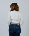 Stone Cold Fox Clothing Small Cropped Cream Blouse