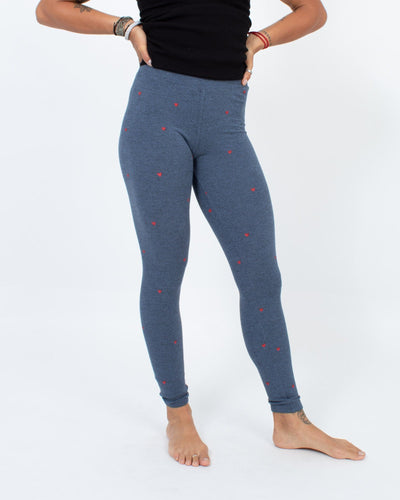 SUNDRY Clothing Small Heart Print Sweatpants