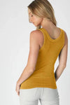 SUNDRY Clothing Small Ribbed Layer Tank