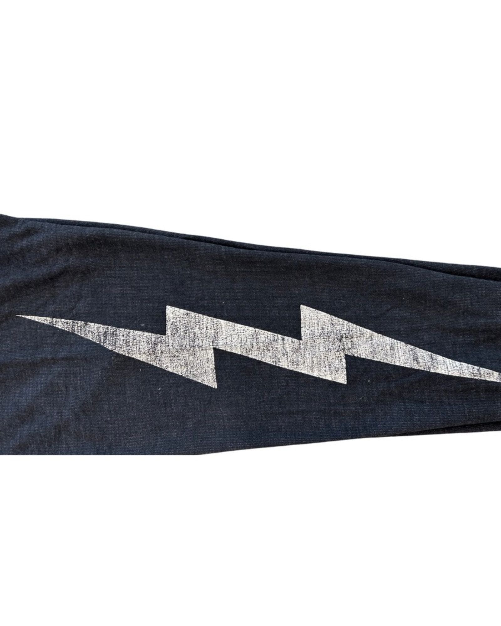 Lightning Bolt Skinny Sweatpants The Revury