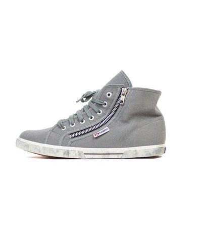 Superga Shoes Large | US 11 Grey High Top Sneakers