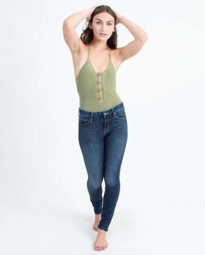 Tacoola Clothing Small Henley One-Piece