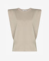 The Frankie Shop Clothing XS Eva Padded Shoulder Muscle T-Shirt