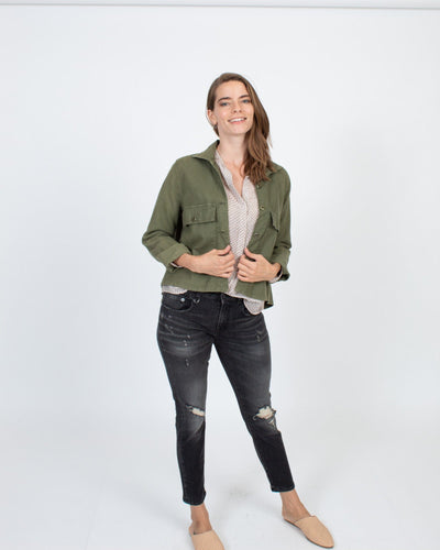 The Great Clothing Small Cropped Cargo Jacket