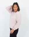 The Great Clothing Small Distressed Pale Pink Teddy Sweater