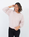 The Great Clothing Small Distressed Pale Pink Teddy Sweater