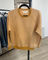 The Great Clothing XS | US 0 The College Sweatshirt in Heathered Orange