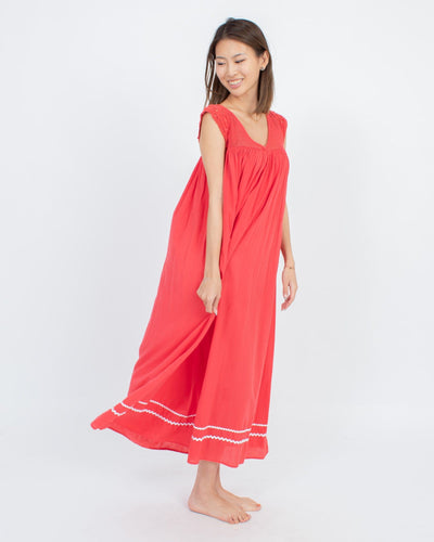 The House of Woo Clothing Small Crochet Maxi Dress