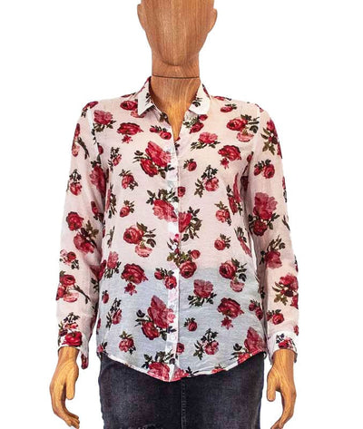 The Kooples Clothing Small Floral Button Down