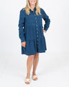 THE SHIRT by Rochelle Behrens Clothing Small Snap Shirt Dress
