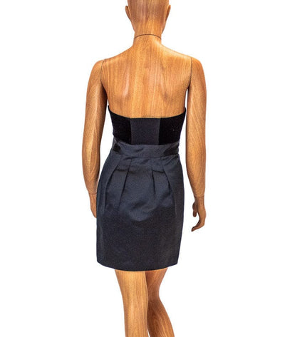 Theory Clothing Small | US 4 Black Strapless Mini Dress