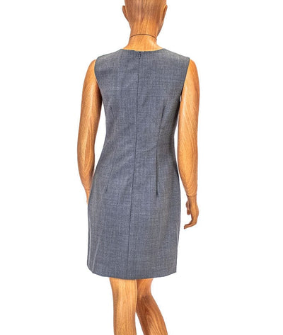 Theory Clothing Small | US 4 Dark Grey Sleeveless Sheath Dress