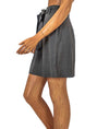 Theory Clothing Small | US 4 Grey Pleated Mini Skirt