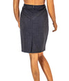 Theory Clothing Small | US 6 Dark Grey Pencil Skirt