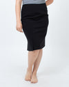 Theory Clothing XL | US 12 Black Pencil Skirt