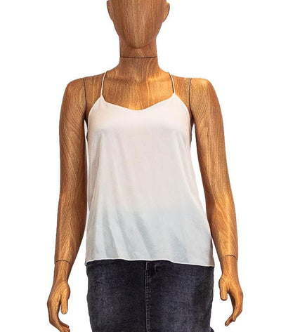 Tibi Clothing XS | US 0 Cream Silk Tank