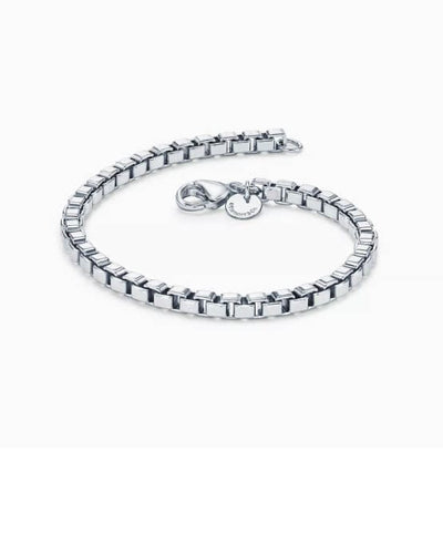 Tiffany & Co. Jewelry Medium Silver "Venetian Link Bracelet"
