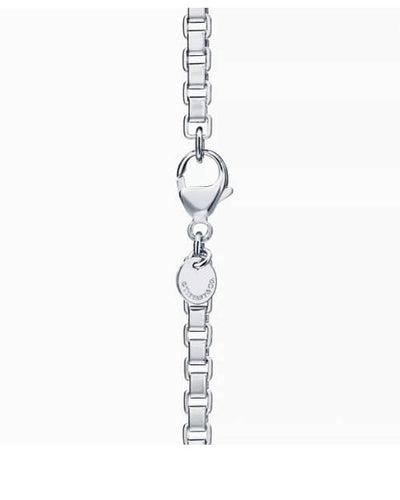 Tiffany & Co. Jewelry Medium Silver "Venetian Link Bracelet"