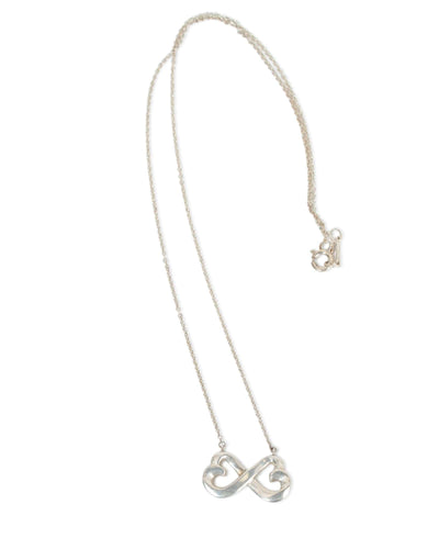 Tiffany & Co. Jewelry One Size Double Loving Heart Infinity Necklace