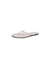 TKEES Shoes Medium | US 9 Glossy Leather Flip Flops