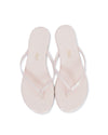TKEES Shoes Medium | US 9 Glossy Leather Flip Flops