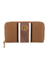 Tory Burch Accessories One Size TORY BURCH CARSON STRIPE ZIP WALLET