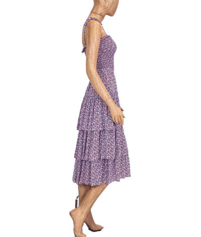 Tory Burch Clothing XS Floral String Strap Midi Dress