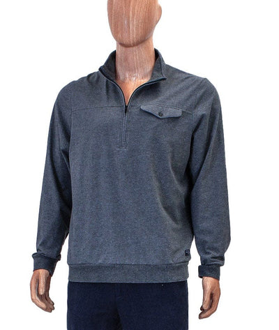 Travis Matthew Clothing Large Front Pocket Quarter Zip Pullover Sweater