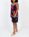 Trina Turk Clothing Large Floral Silk Slip Dress