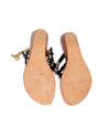 Trina Turk Shoes Large | US 10 Crystal & Stone Embellished Wedge Sandals