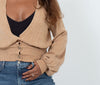 Tularosa Clothing Small Cropped Cardigan