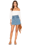 Tularosa Clothing XS | US 23 Denim "Madelyn Mini Skirt"