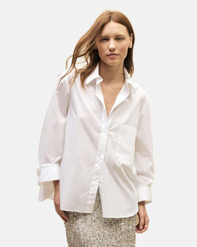 TWP Clothing Large TWP The Morning After  White Button Down Top