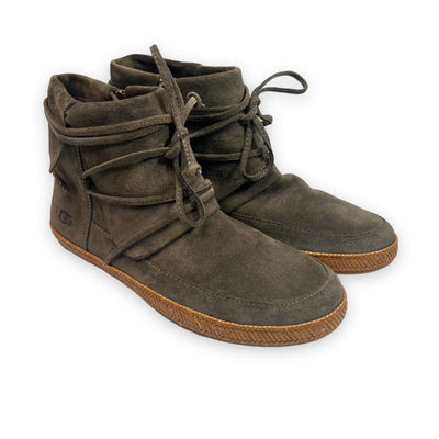 UGG Australia Shoes Medium | 7.5 "Reid" Suede Moccasin Ankle Booties