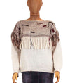 Ulla Johnson Clothing Medium Fringe Pullover Sweater