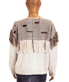 Ulla Johnson Clothing Medium Fringe Pullover Sweater
