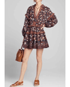 Ulla Johnson Clothing Medium | US 6 Ulla Johnson- Marigold Dress- Burgundy