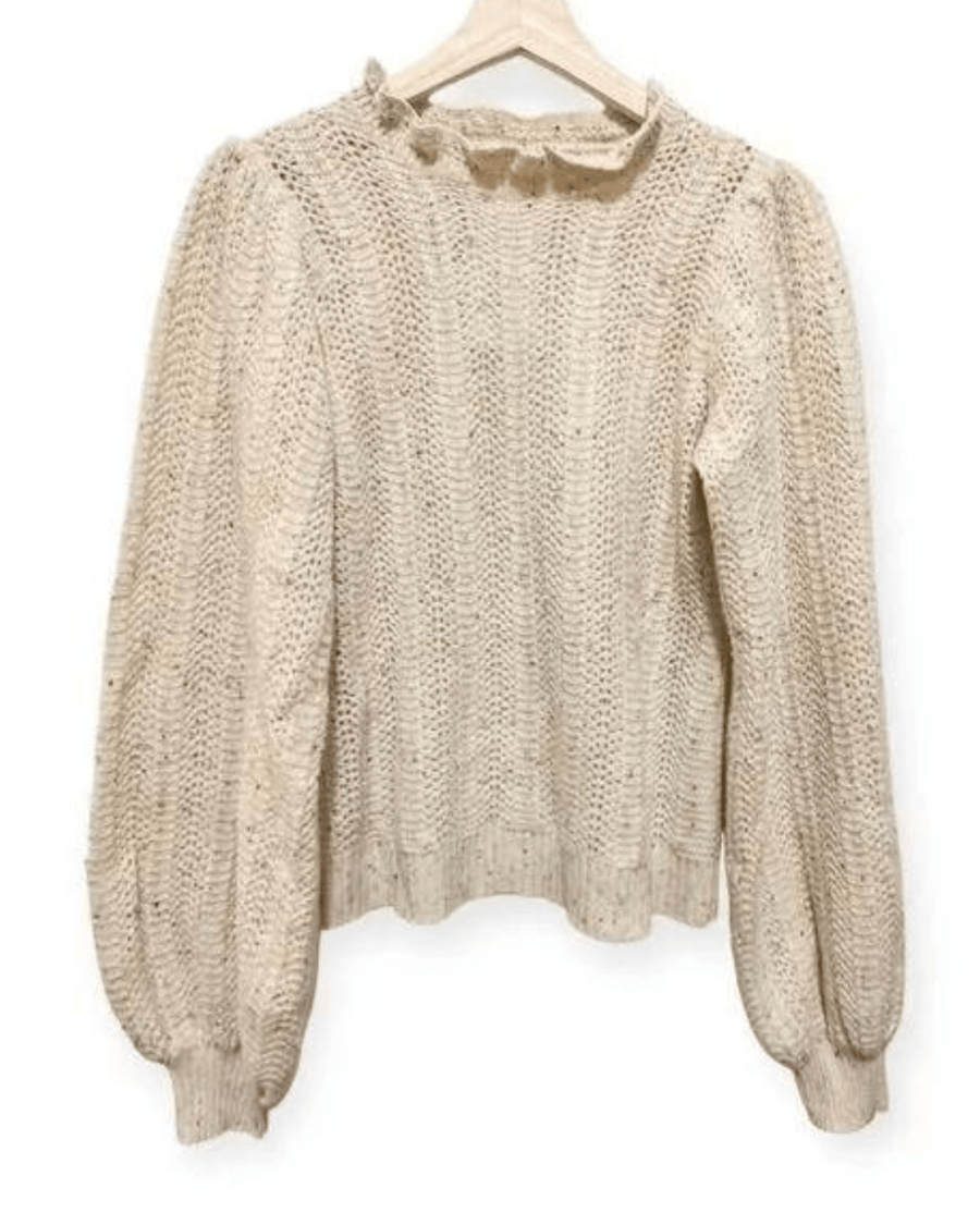 Ulla Johnson Clothing Small Ulla Johnson Puff Sleeves Dionne Cashmere Sweater