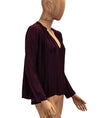 Ulla Johnson Clothing Small | US 4 Henley Long Sleeve Top