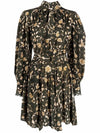 Ulla Johnson Clothing Small | US 4 Silk Emmeline Dress in Juniper