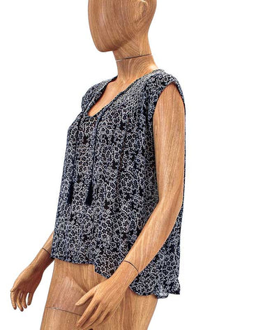 Ulla Johnson Clothing Small | US 6 Floral Sleeveless Peasant Top